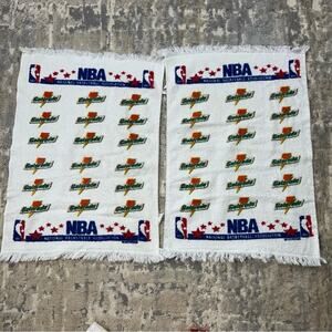 Vintage NBA Gatorade Logo Promo  McArthur Towels set of 2
